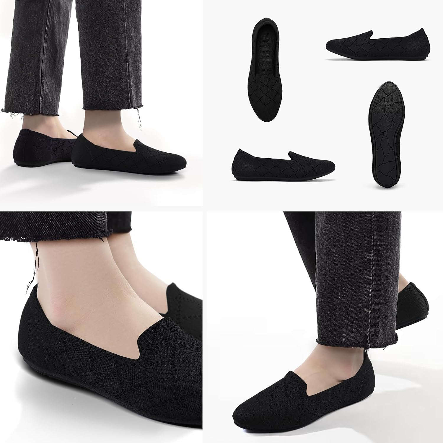 Thumbnail 1 de Puxowe Ballerinas Damen 1 Paar mit Memory Foam