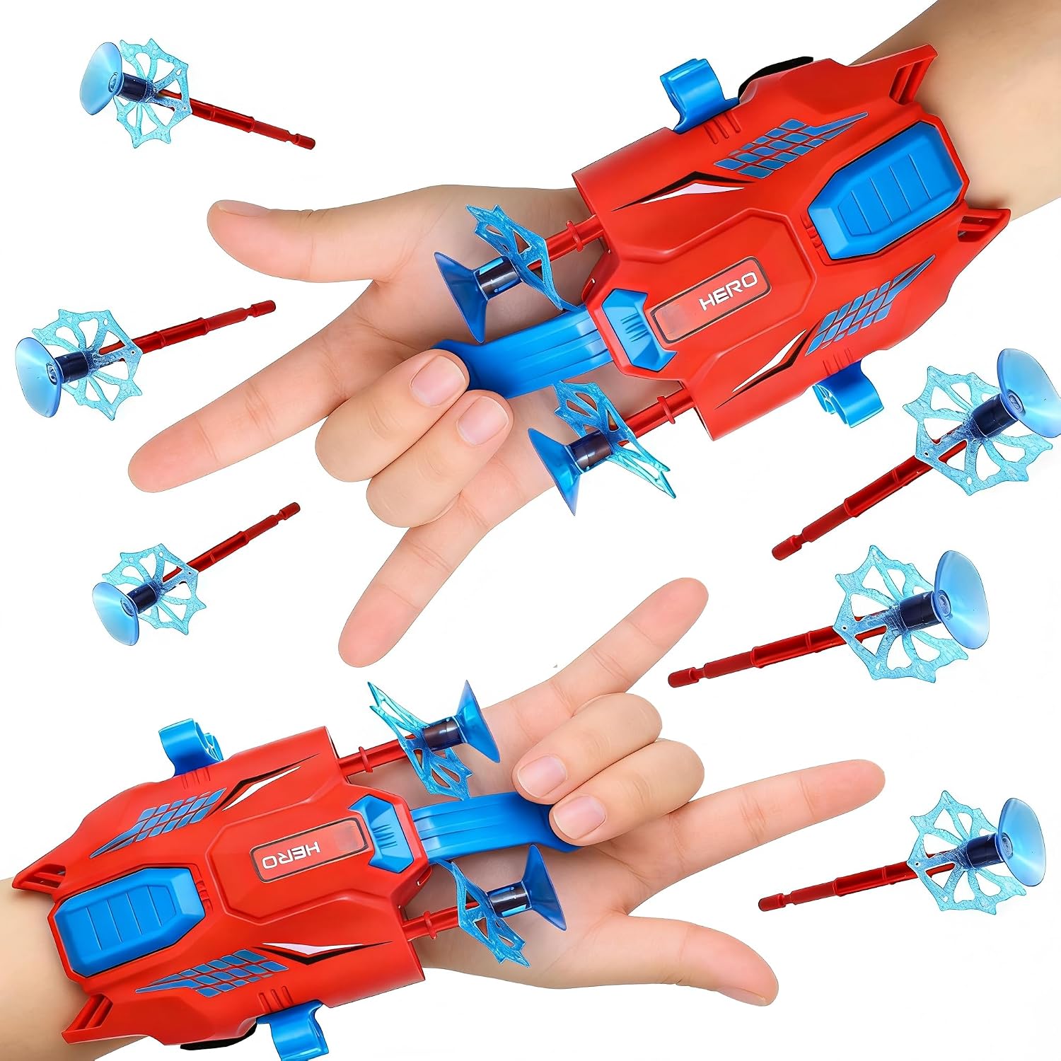 Detalle de Maxricus Web Shooters for Kids with 2 Launch Ports