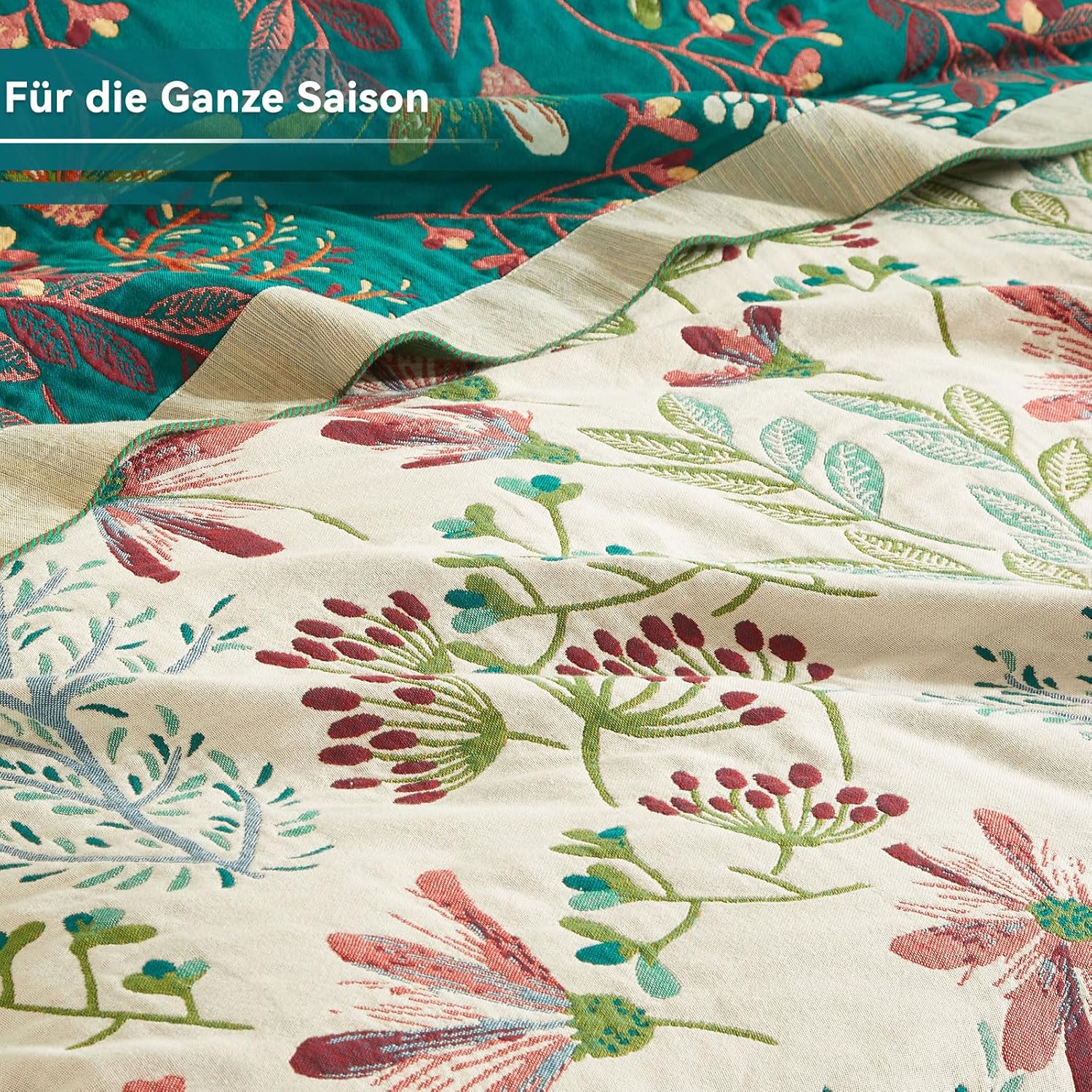 Thumbnail 6 de Bailix Premium Boho Tagesdecke 150x200 cm