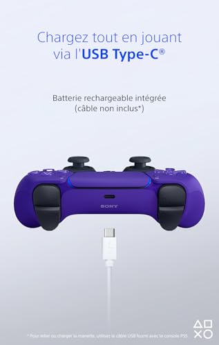 Detalle de Manette DualSense sans fil Galactic Purple – Sony/PlayStation 5