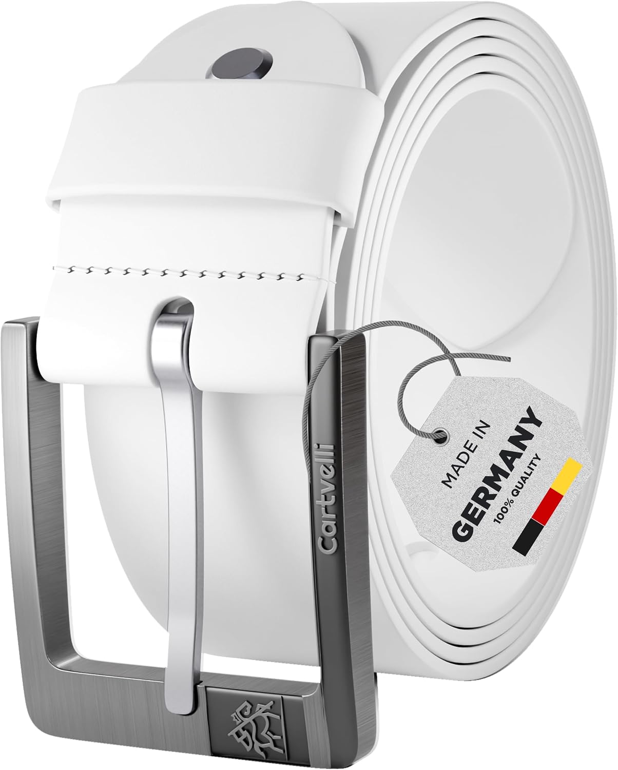 Thumbnail 6 de Cartvelli Premium Ledergürtel Herren 40 mm – Made in Germany, Geschenkbox, Vollleder