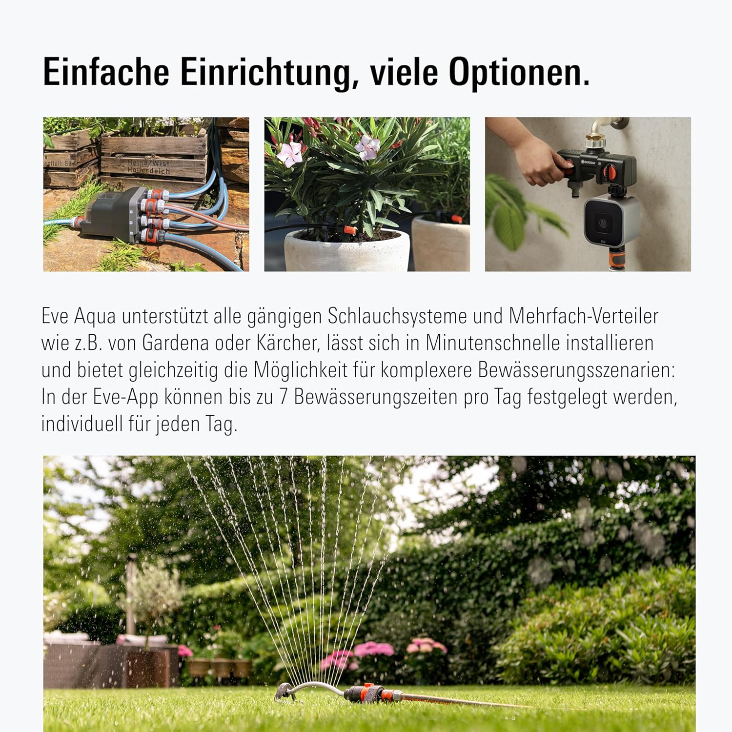 Thumbnail 3 de Eve Aqua Apple Home Bewässerung