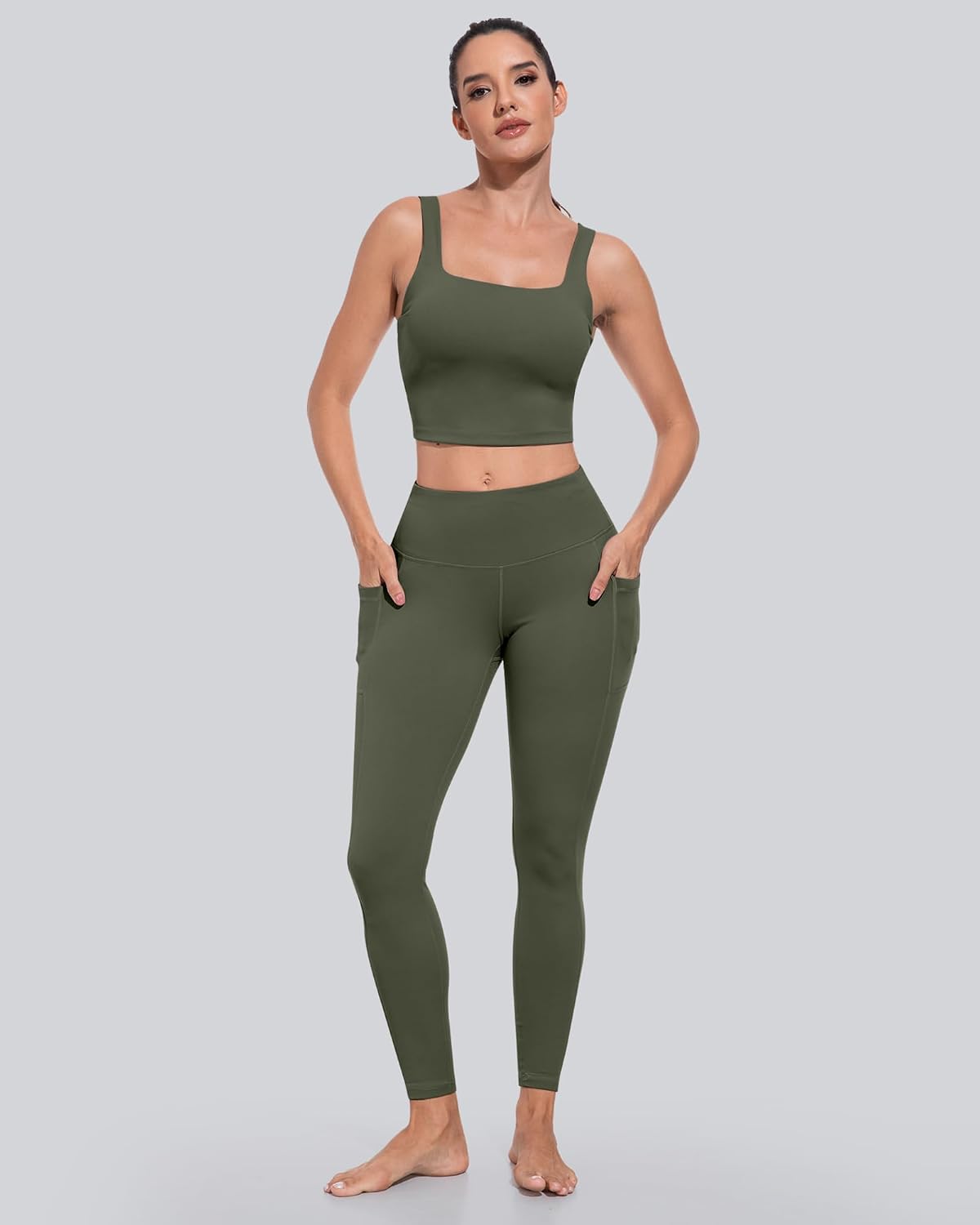 Detalle 2 de CHRLEISURE 3-Pack High-Waist Leggings 🧘♀