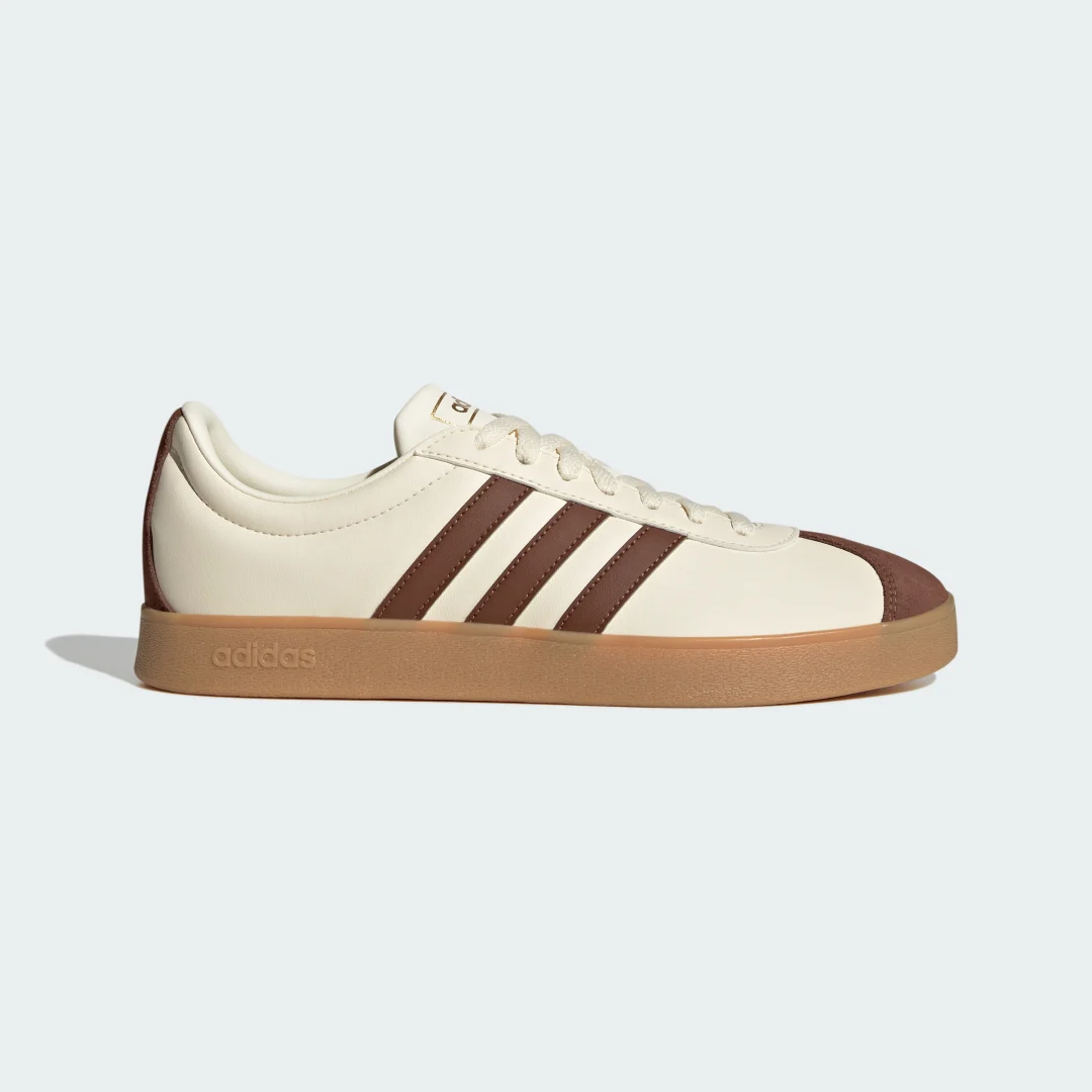 Detalle de VL Court 2.0 Shoes de Adidas: estilo court en blanco para uso diario