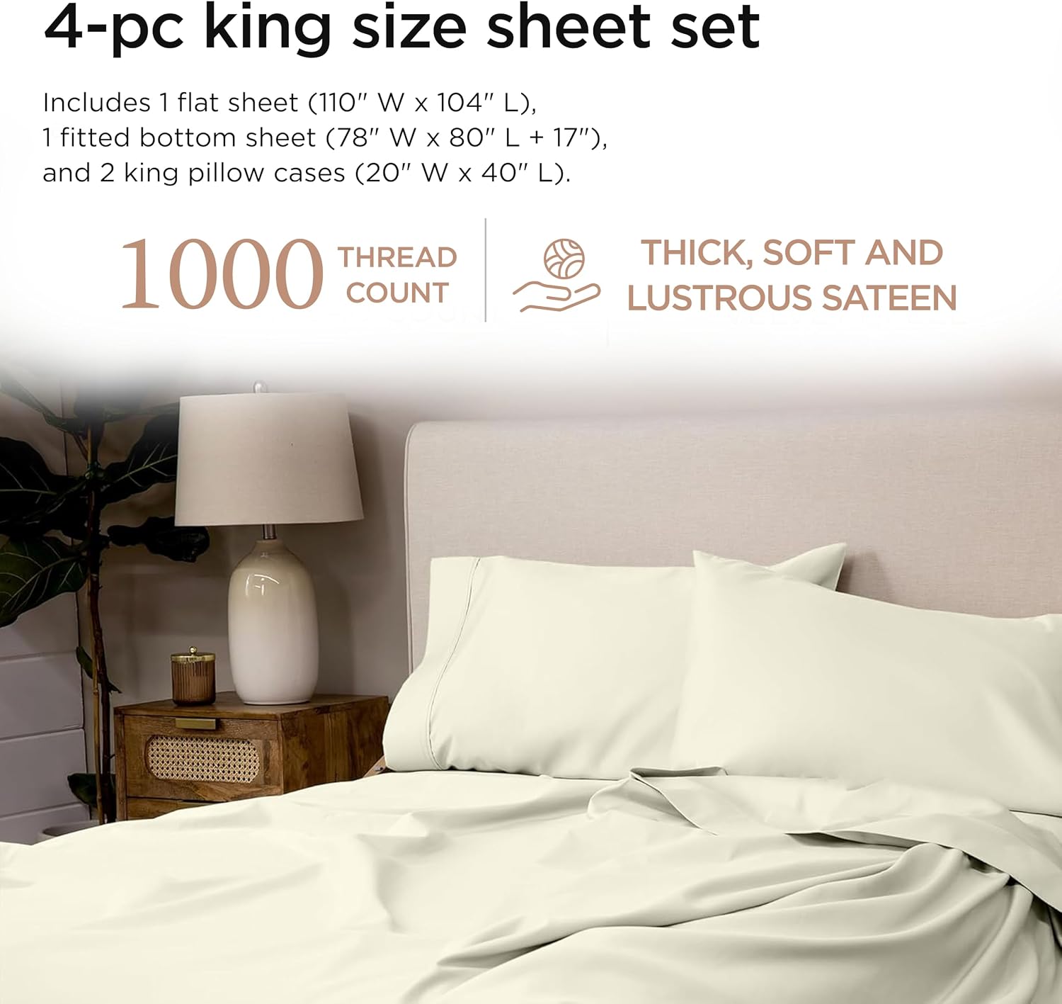 Thumbnail 1 de Threadmill Home Linen Supima cotton sheets