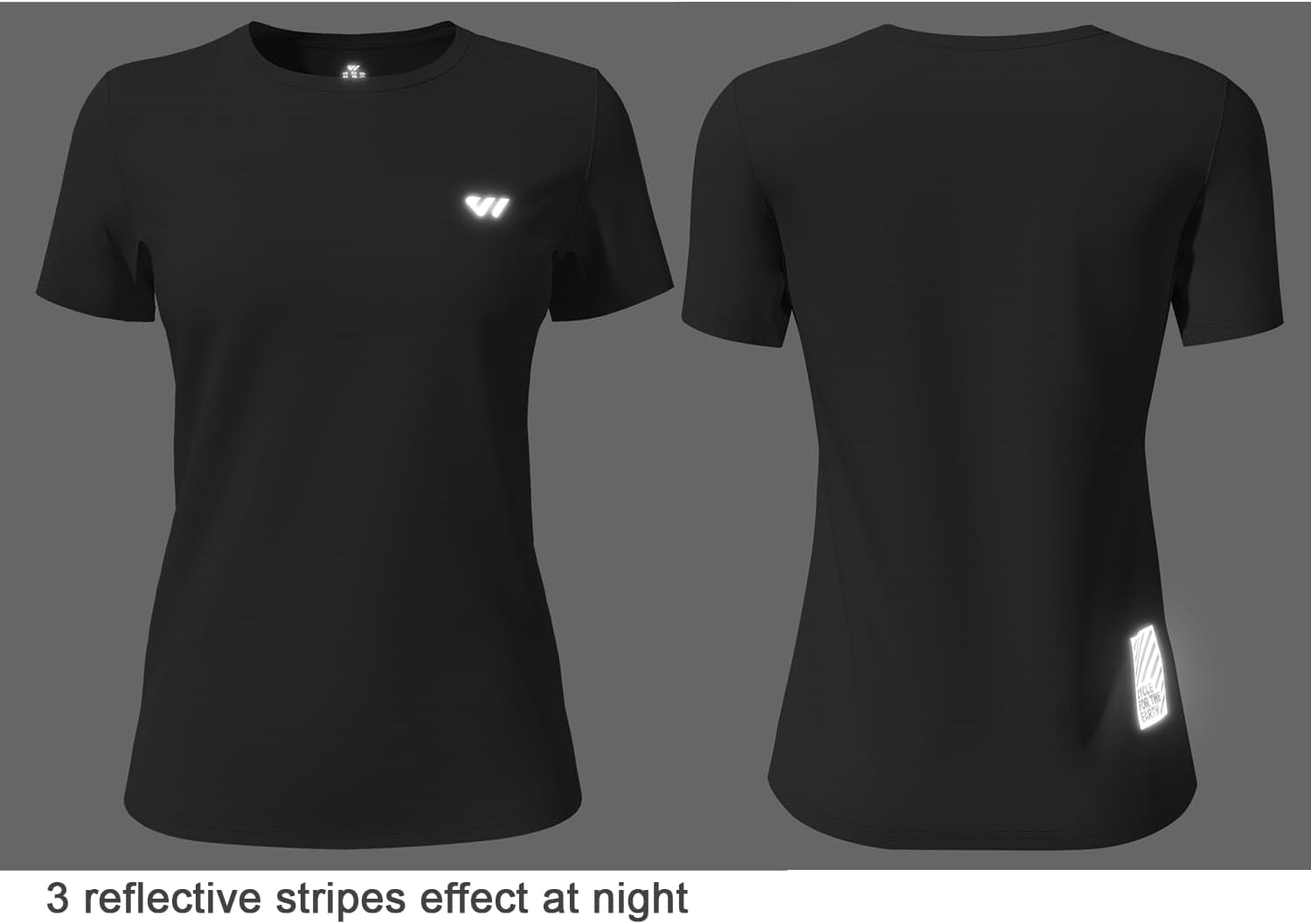 Thumbnail 4 de Wulibike Damen Funktionsshirt 3er/5er Pack – UPF 50+ Schnelltrocknend, atmungsaktiv, reflektierende Details