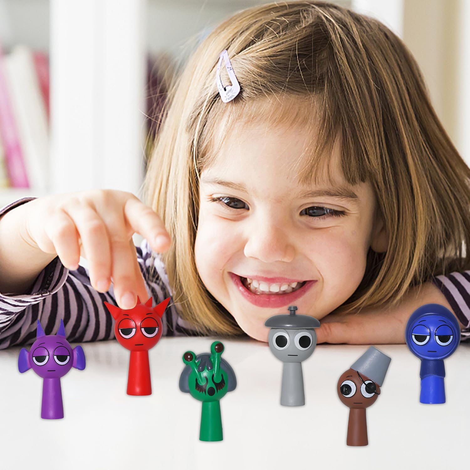 Thumbnail 1 de Sprunki Action Figures 12-Piece Set