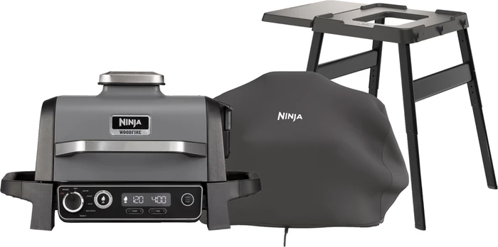 Thumbnail 21 de Ninja Woodfire Outdoor Grill OG701EU Starterset – kompakter Grill mit Räucherfunktion und bis 260 °C