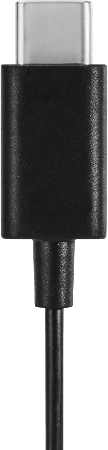 Detalle de Amazonベーシック AMZ-E8090A-2 USB-C有線イヤホン マイク付き S/M/Lイヤーチップ・2個セット