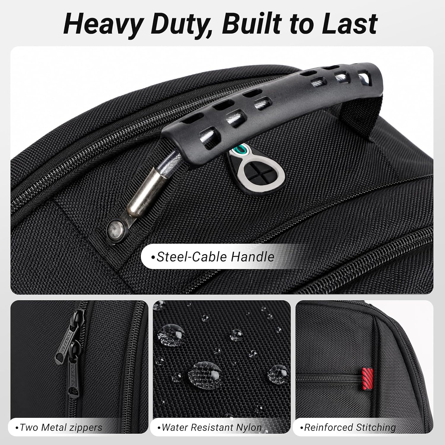 Thumbnail 6 de YOREPEK Large Laptop Backpack for Men: Heavy Duty Travel Backpack