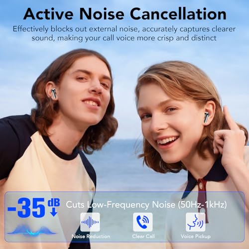 Thumbnail 6 de Tiksounds 2026 Auriculares Inalámbricos Bluetooth 5.4 con Cancelación de Ruido, IPX7 y Pantalla LED