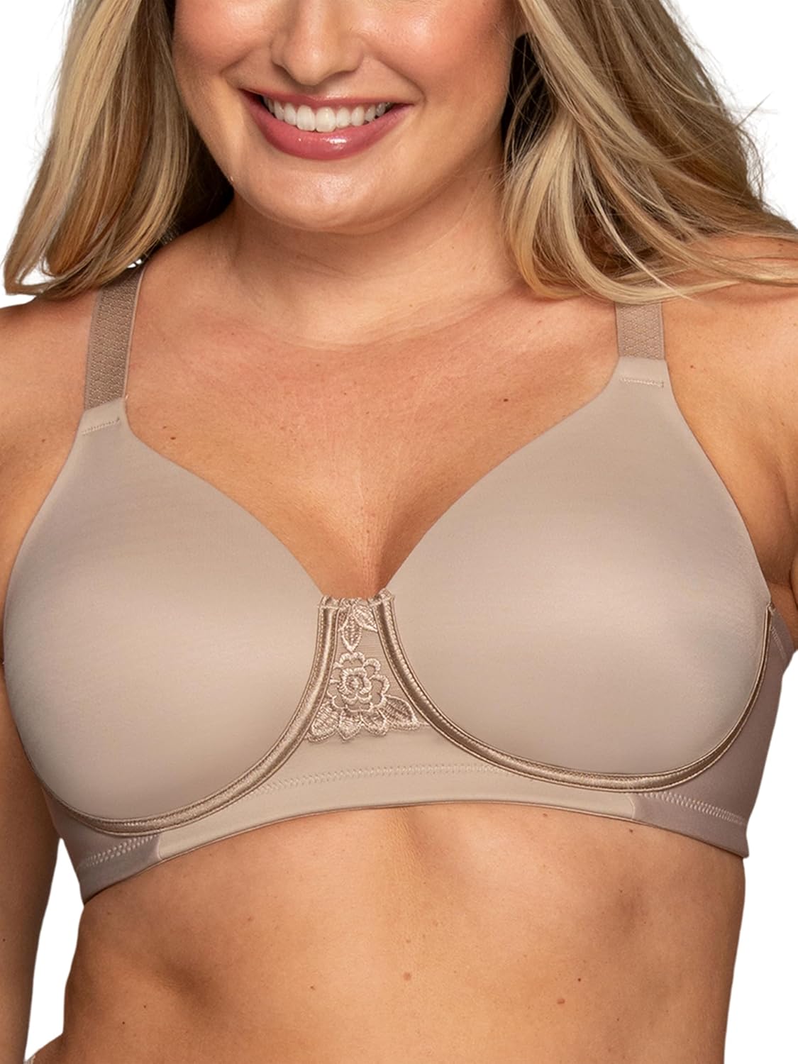 Detalle de Vanity Fair Women’s Full Figure Beauty Back Smoothing Bra (Style #71380) with 4-Way Stretch
