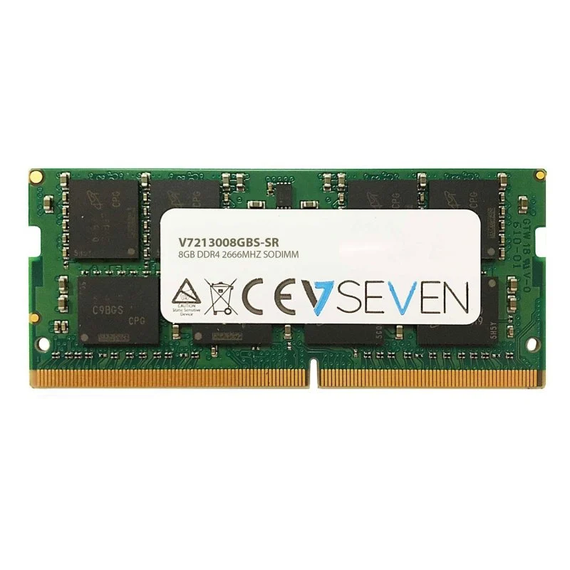 Detalle de V7 V7213008GBS-SR: Módulo SO-DIMM DDR4 2666 8GB para portátil