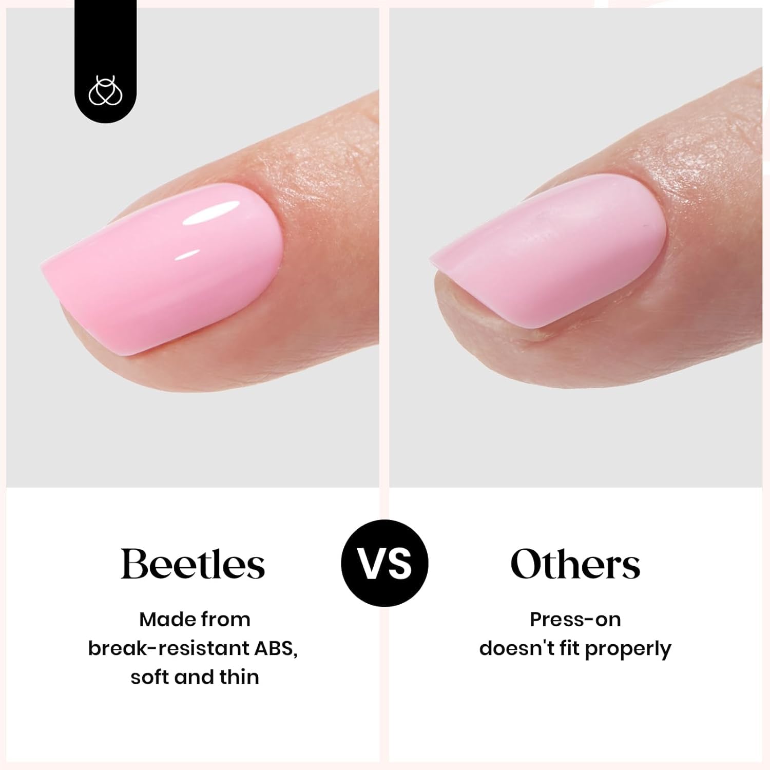 Thumbnail 5 de Beetles Press on Nails Kit 720pcs short almond press-ons 💅