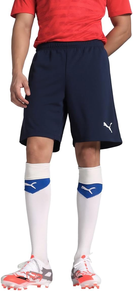 Detalle de PUMA Short Weiß Herren – trockener Tragekomfort mit dryCELL-Technologie