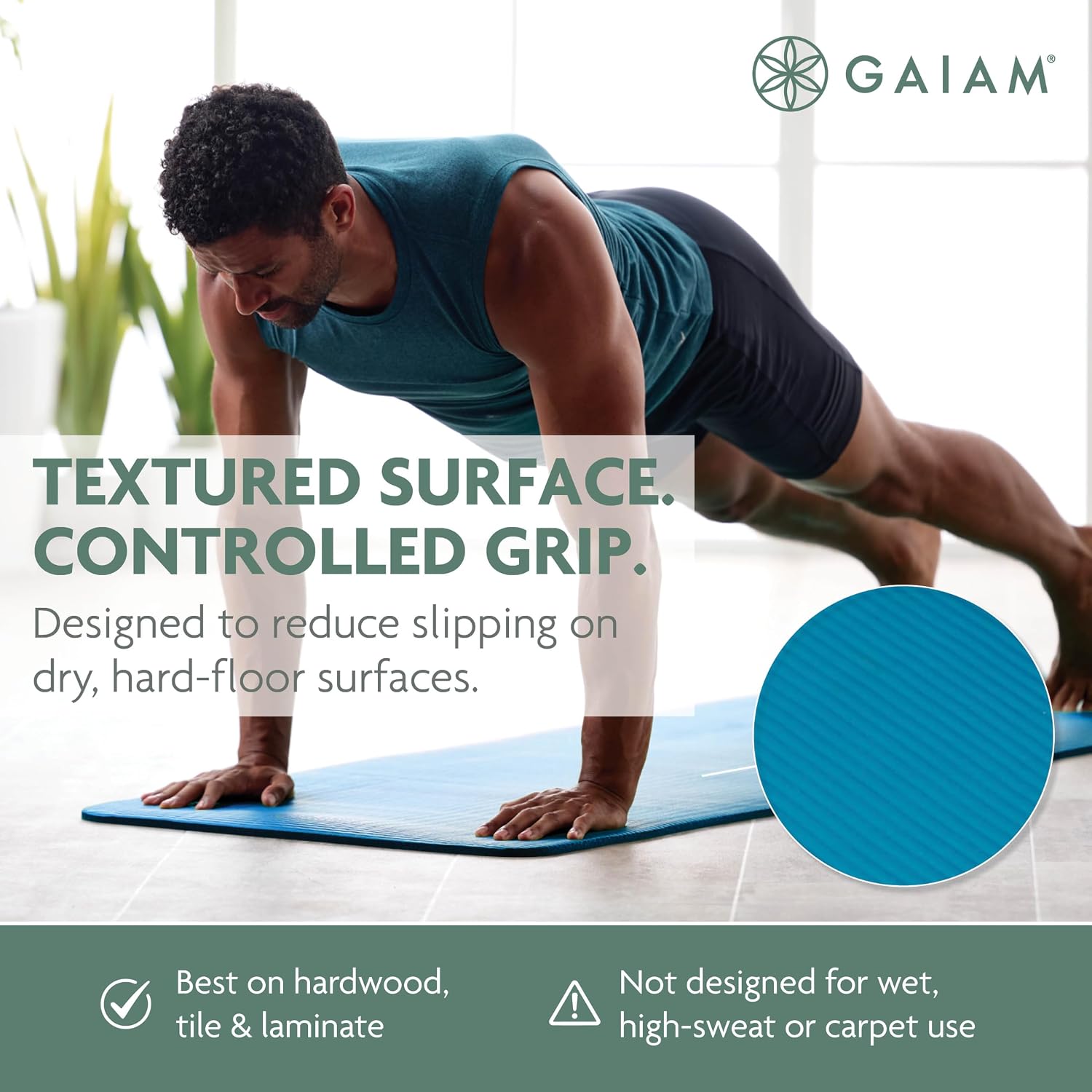 Thumbnail 6 de Gaiam Essentials 10mm Yoga Mat 🧘♀