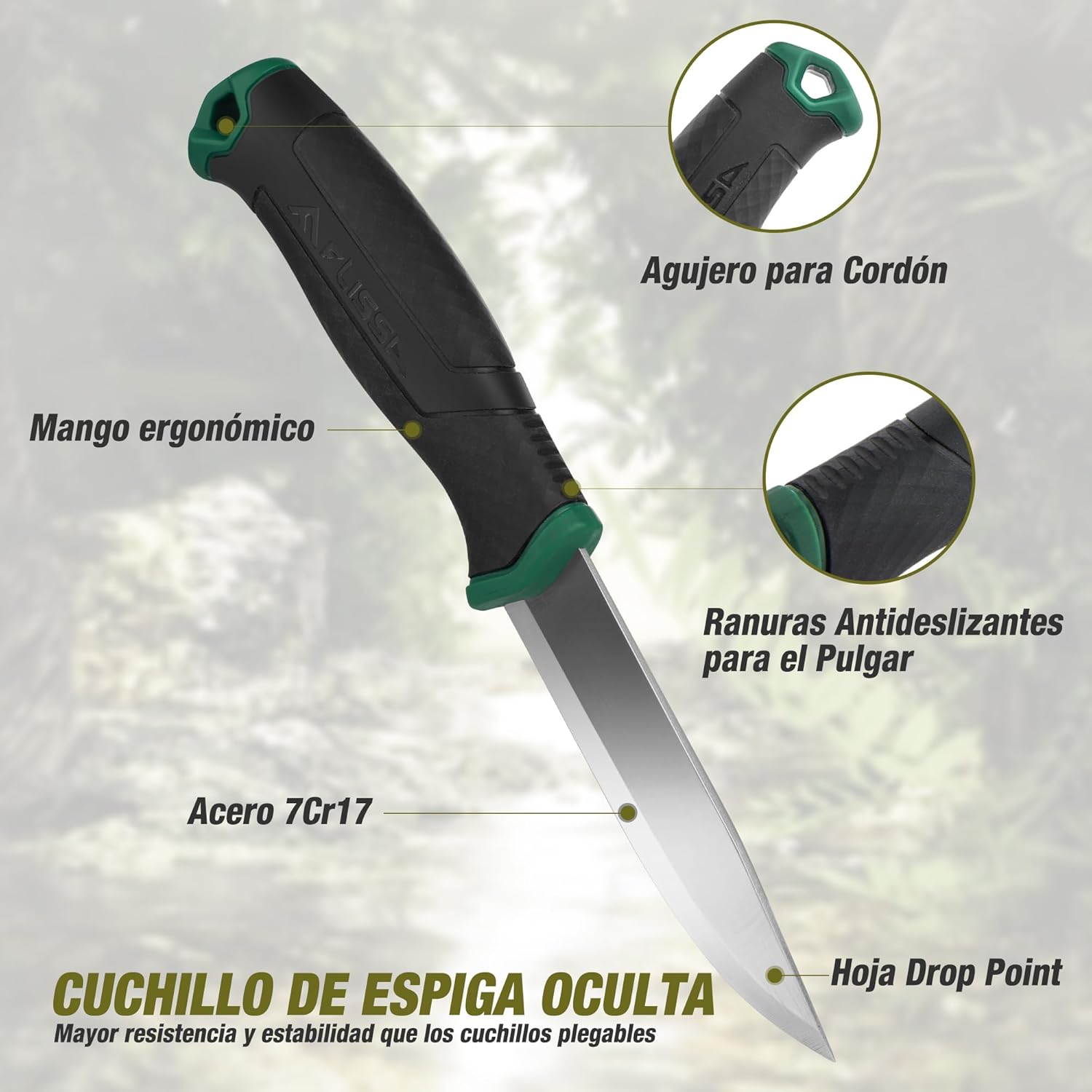 Thumbnail 4 de FLISSA Juego de sierra plegable y navaja 105 mm