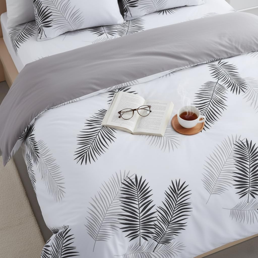 Detalle 1 de Imperial Rooms Leaf Duvet Cover Set 135x200