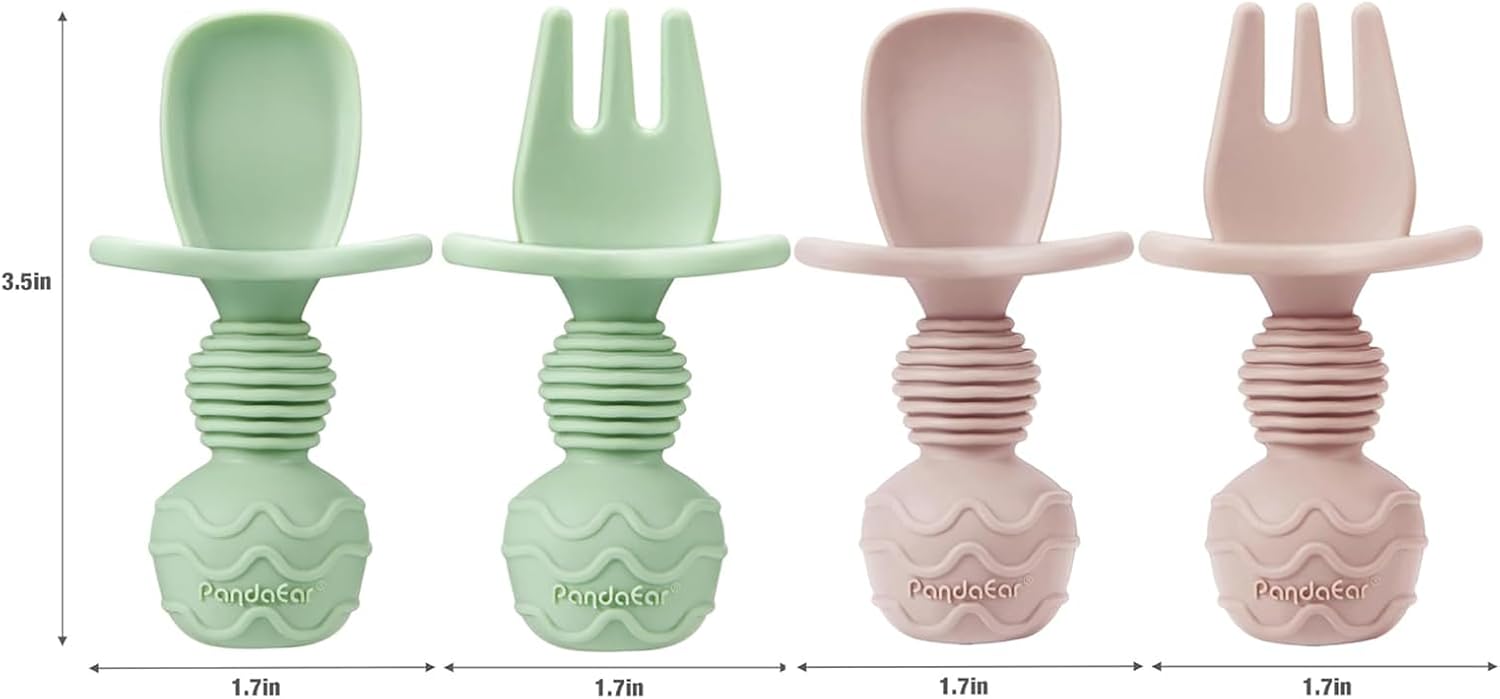 Thumbnail 4 de PandaEar 6 Pack Stainless Steel Baby Bowls and Spoons Set – Durable, Mess-Free Mealtimes