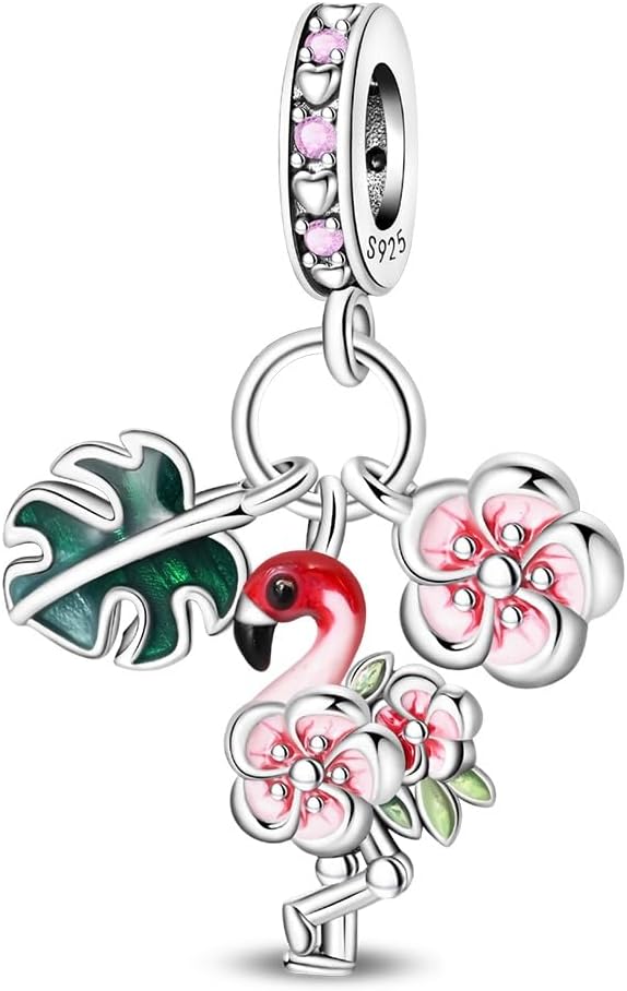 Thumbnail 6 de KUNSIR Charm Anhänger Damen 925 Sterling Silber – kompatibel mit Pandora-Armbändern und Halsketten