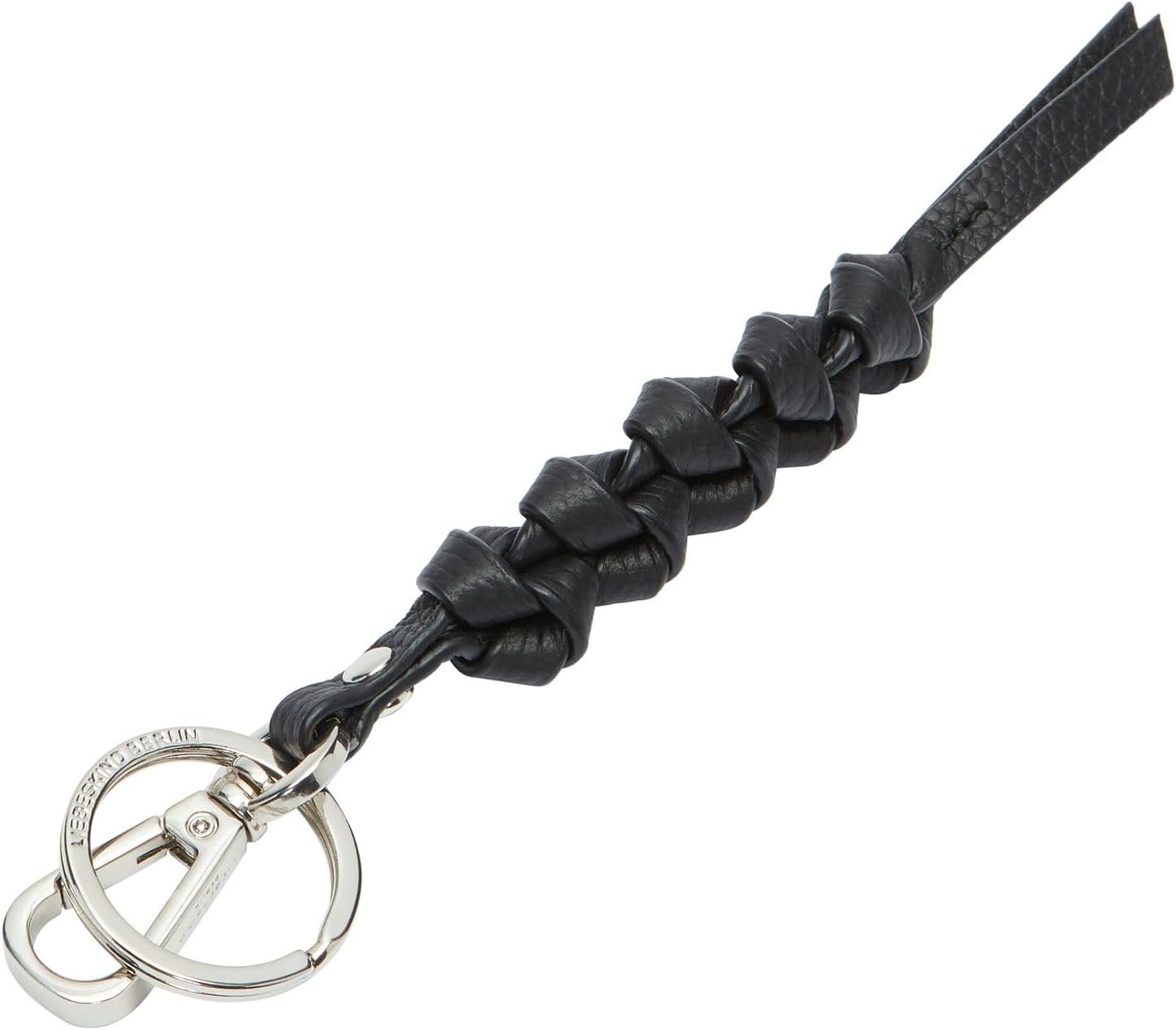 Detalle 2 de LIEBESKIND Damen Short Keyring Onesize Small Accessoires Black – kompakter Schlüsselanhänger