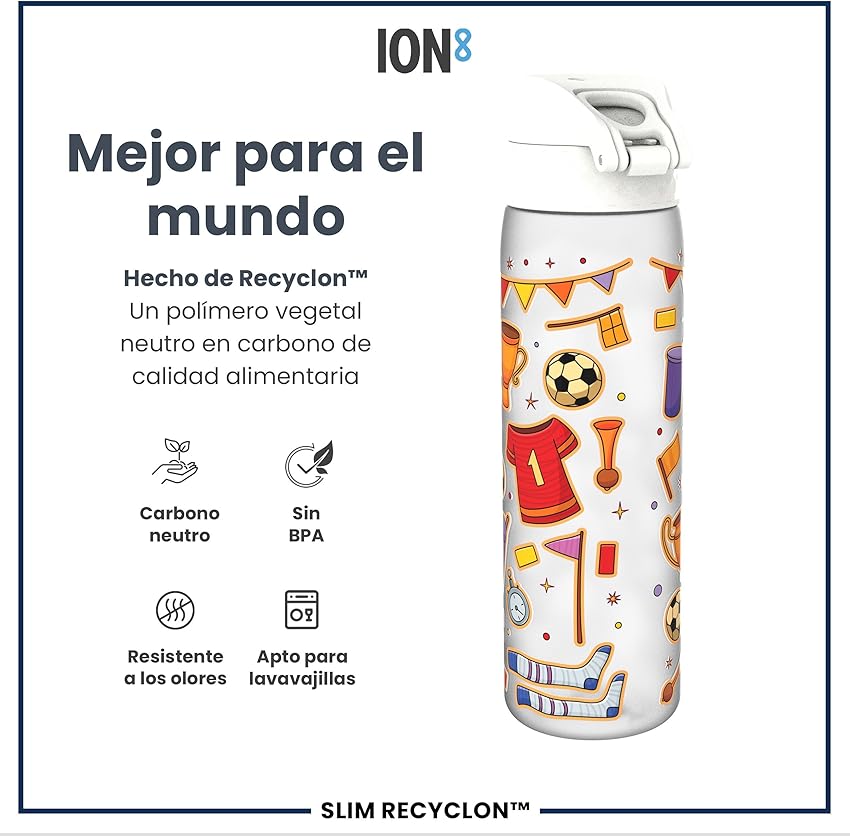Thumbnail 4 de ion8 Botella Agua 500 ml, a prueba de fugas