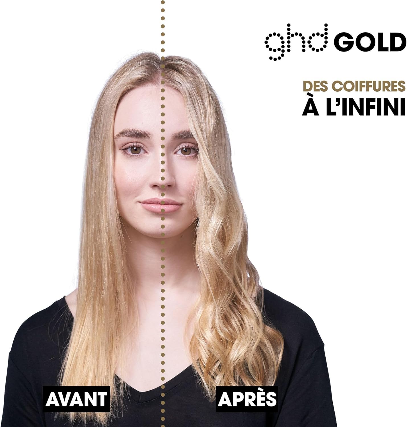 Detalle de ghd Gold – Lisseur cheveux professionnel avec technologie Dual-Zone et plaques profilées