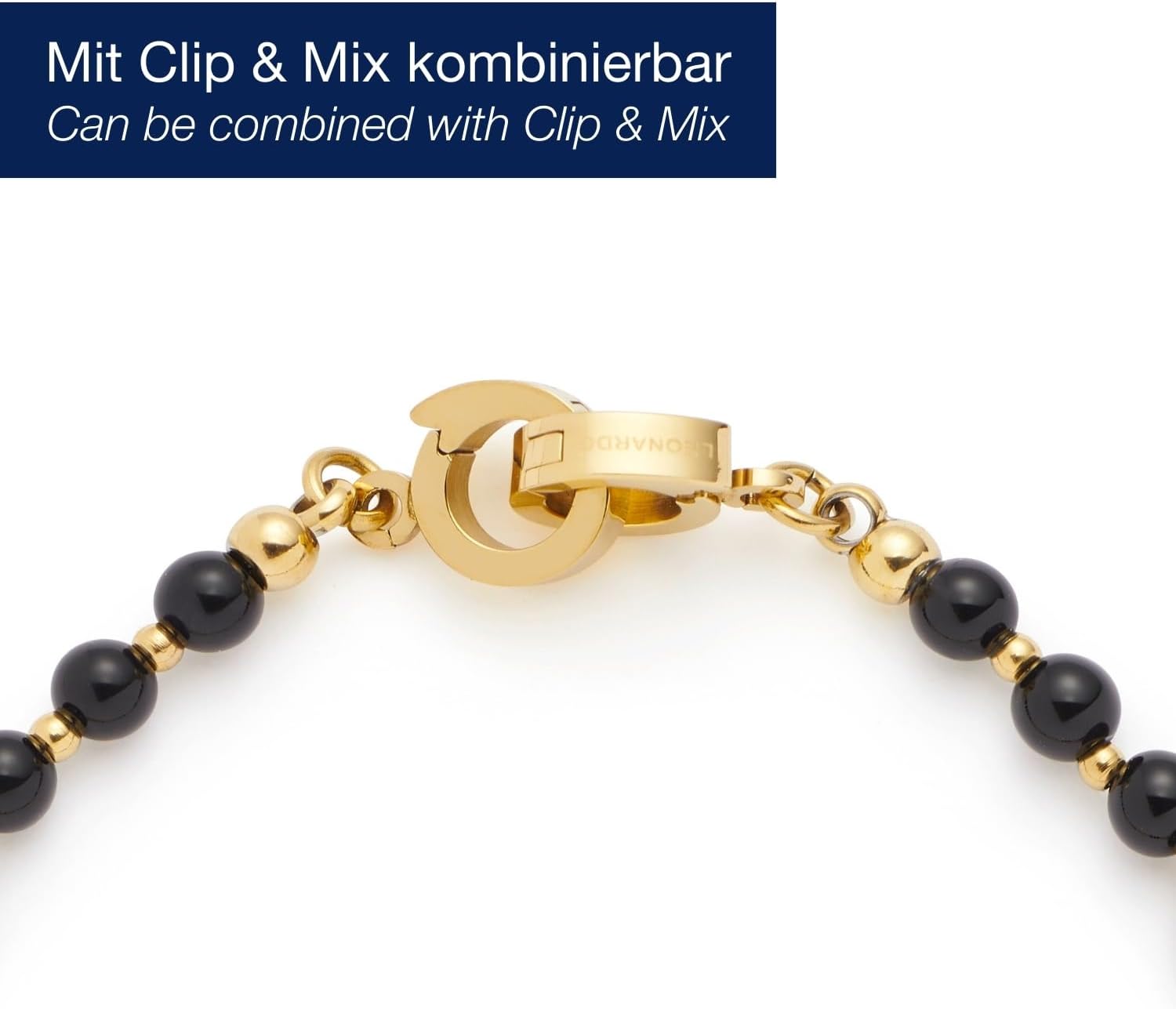 Detalle 2 de JEWELS BY LEONARDO Armband Dorina 19 cm