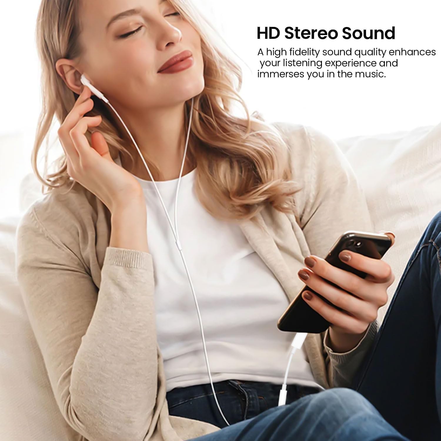 Thumbnail 4 de USB C to 3.5mm Headphone Jack Adapter 2-Pack