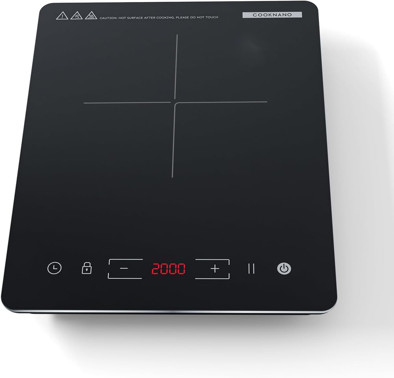 COOKNANO Plaque à Induction Unique 2000W – Puissance, Praticité et Sécurité