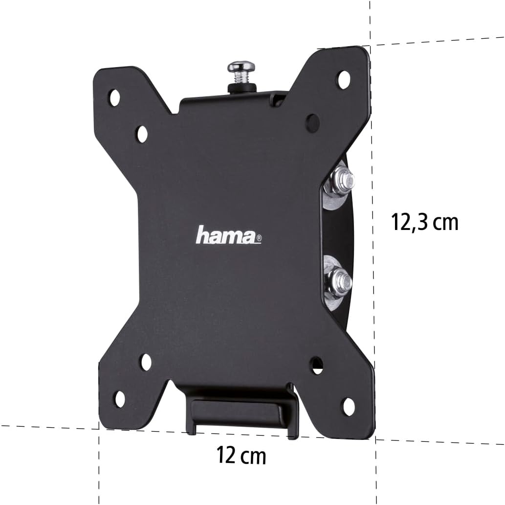 Detalle 2 de Hama neigbare TV-Wandhalterung für 10–26 Zoll bis 30 kg (VESA 75/75 & 100/100) schwarz