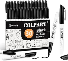 Detalle de colpart 30 Pack whiteboard markers, low-odour ๐