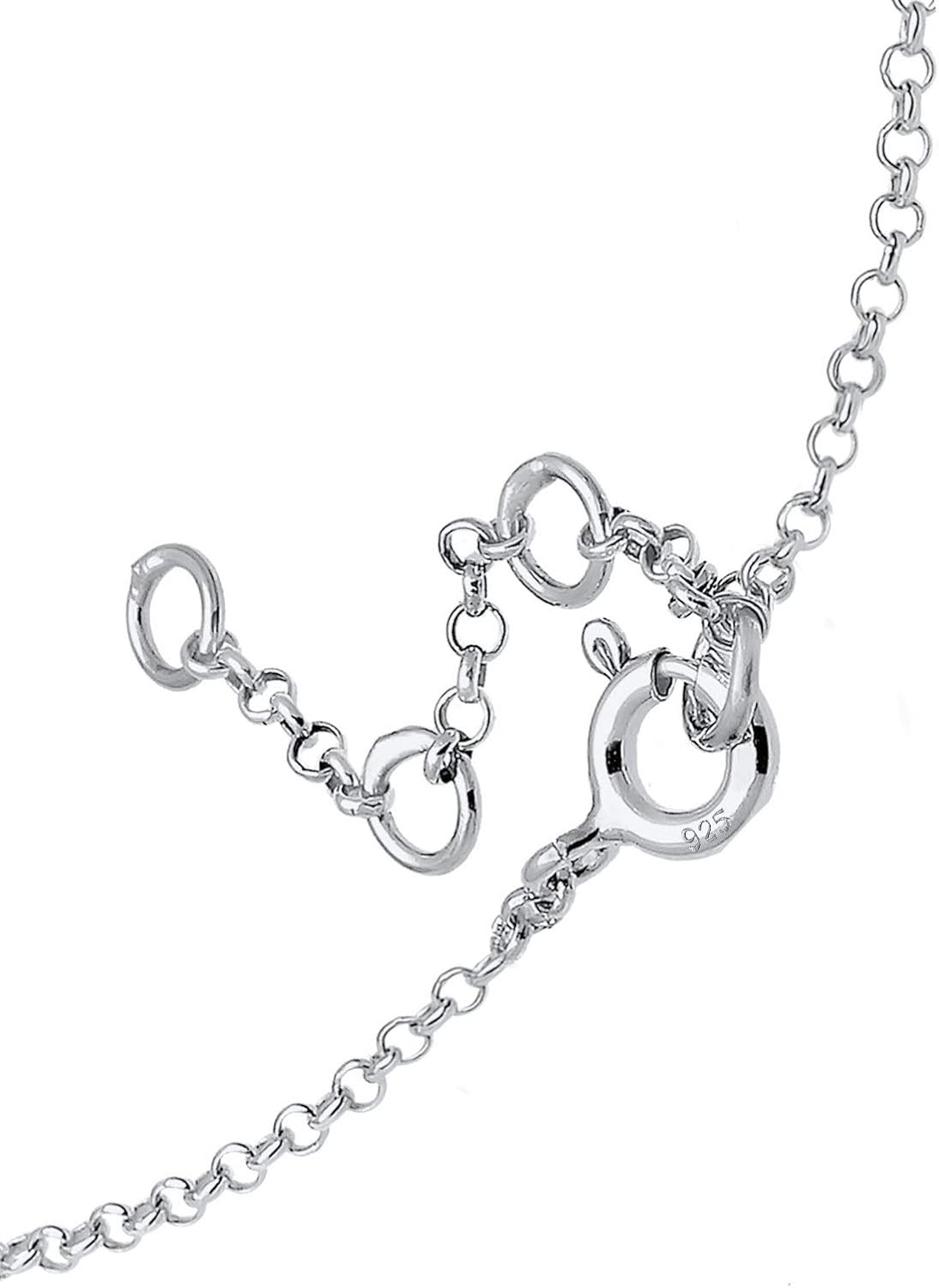 Detalle de Elli Damen Herz 925 Sterling Silber Armband ❤