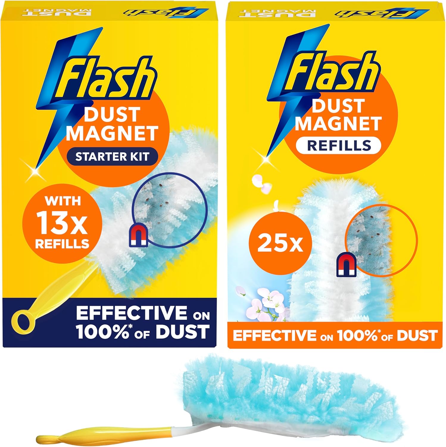 Thumbnail 6 de Flash Duster Dust Magnet Starter Kit 13 refills 🧹