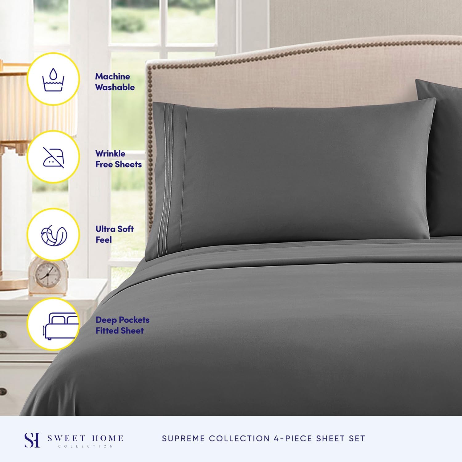 Detalle de California King Sheet Set