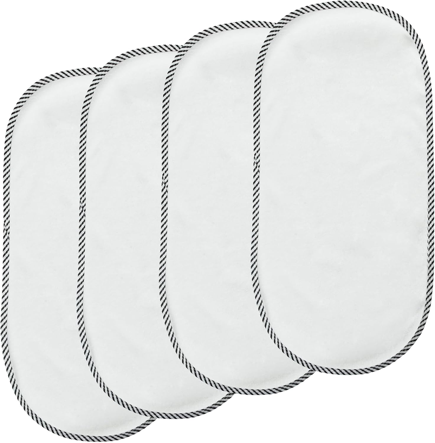 Detalle de PandaEar Changing Pad Liners aankleedonderleggers, flanel, waterdicht, 60 x 30 cm