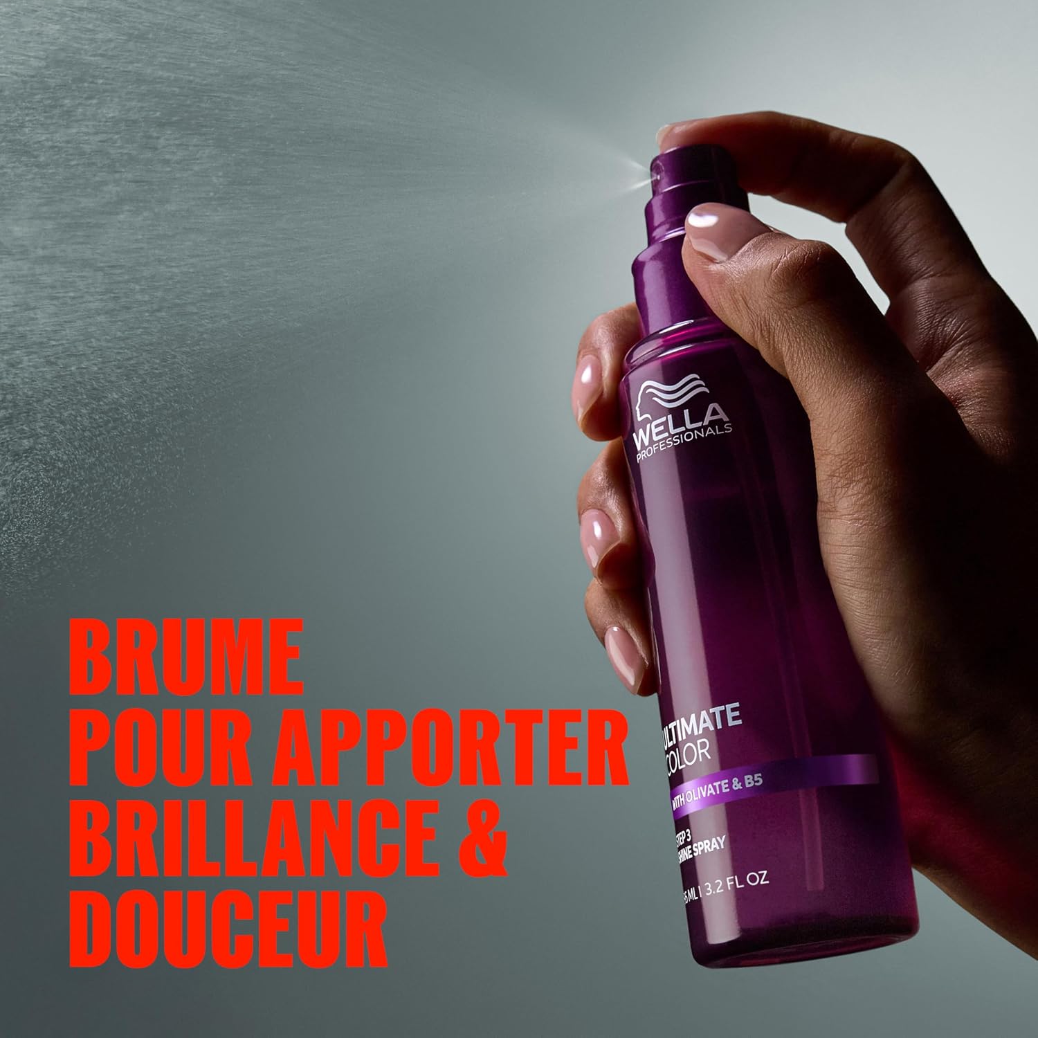Detalle 2 de Wella Professionals Ultimate Color Masque Étape 3 – Spray brillance pour cheveux colorés (95 ml)