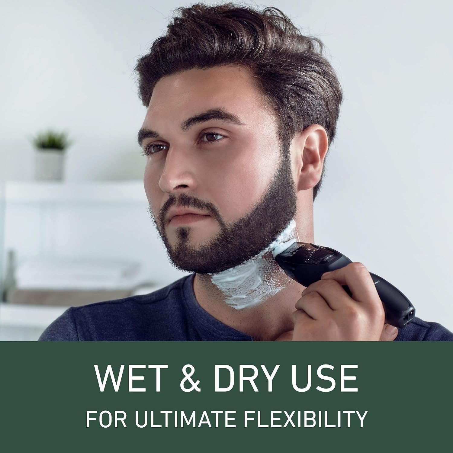 Detalle 1 de Panasonic ER-GB42 beard trimmer 50 min 🪒