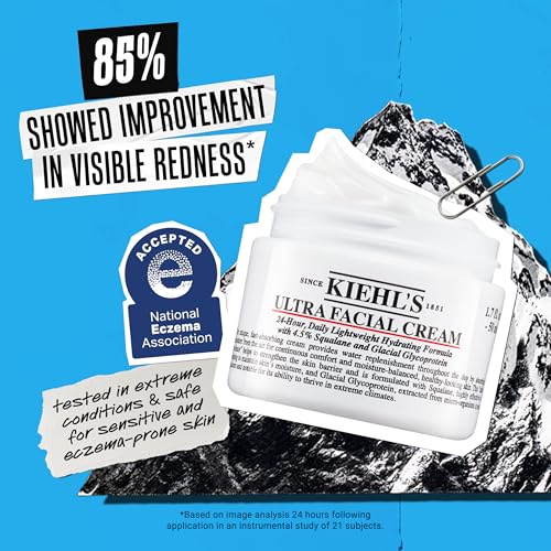 Detalle de Kiehl's Ultra Facial Cream Daily Moisturizer with 4.5% Squalane (1.7 fl oz)