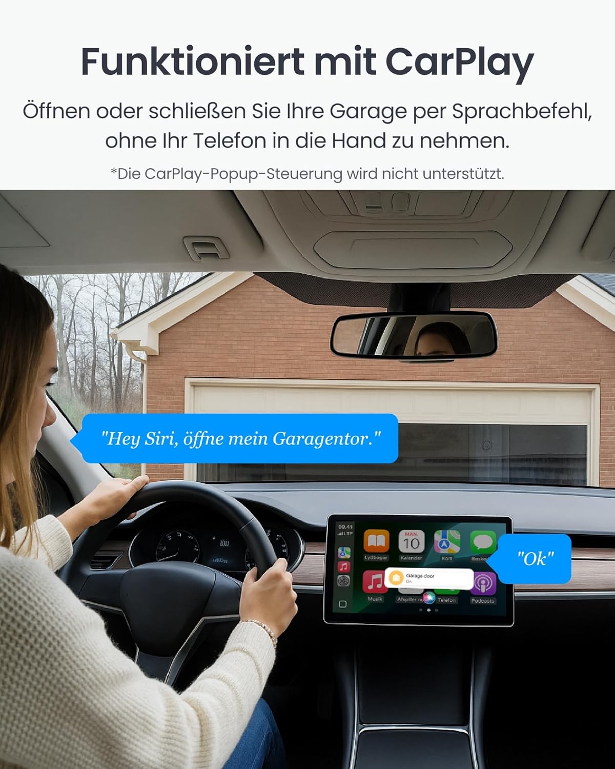 Thumbnail 1 de SwitchBot Smart WLAN Garagentoröffner (New Matter-zertifiziert) für App- & Sprachsteuerung