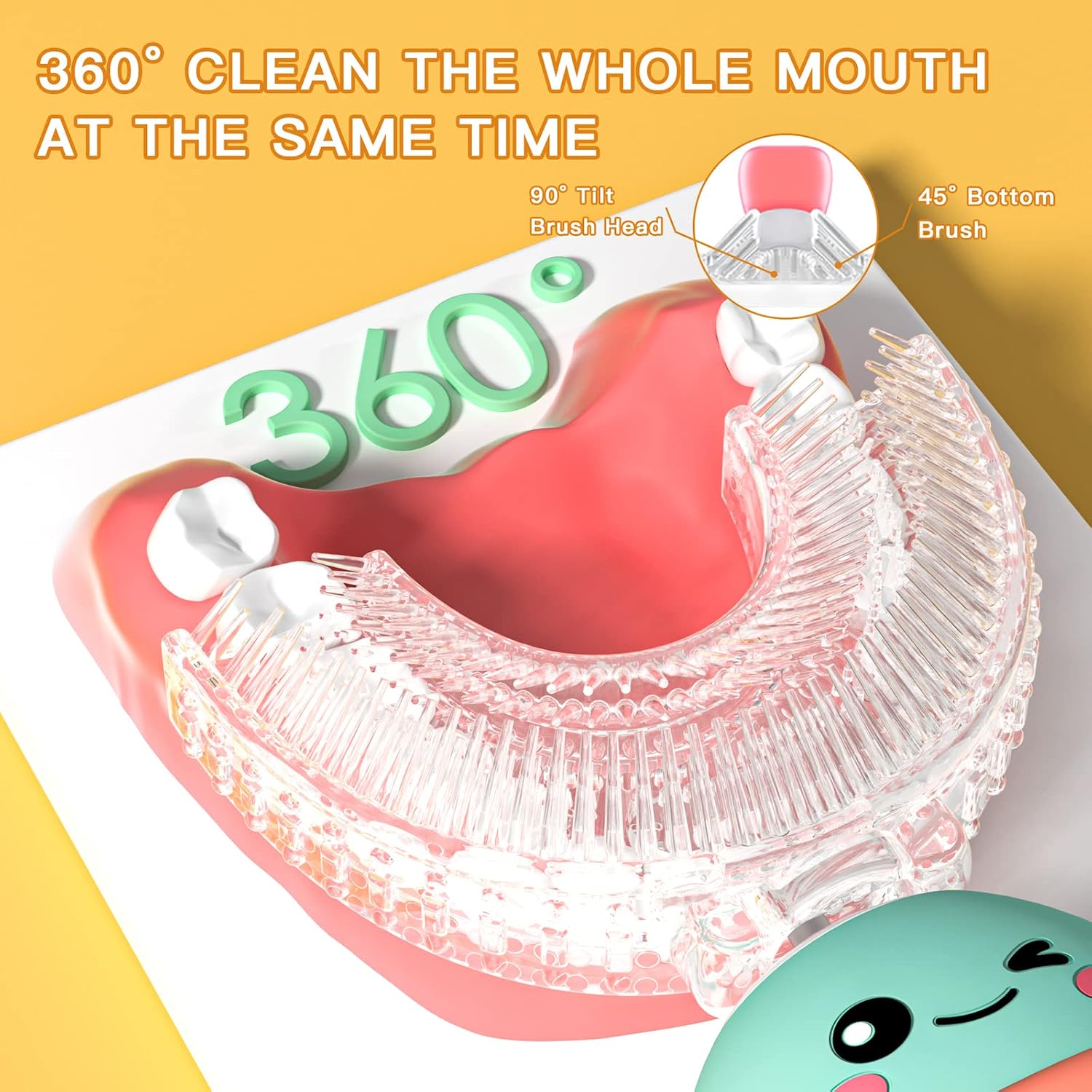 Detalle de Kids U-Shaped Electric Toothbrush