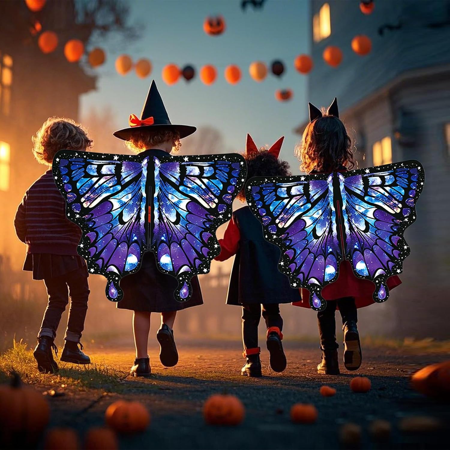 Thumbnail 4 de HAGOT Butterfly Wings Kids Cape – Ali di Farfalla per Bambini