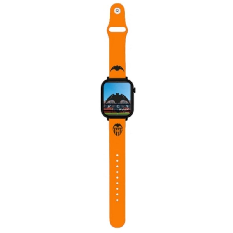Detalle 1 de SaveFamily Plus Smartwatch Ed. Valencia Negro con Correa Silicona Naranja – Sin SIM