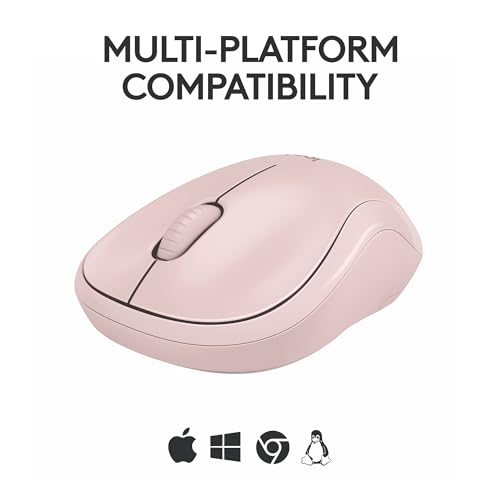 Detalle de Logitech M240 Silent Bluetooth Mouse: Compact, Quiet Wireless for Everyday Use