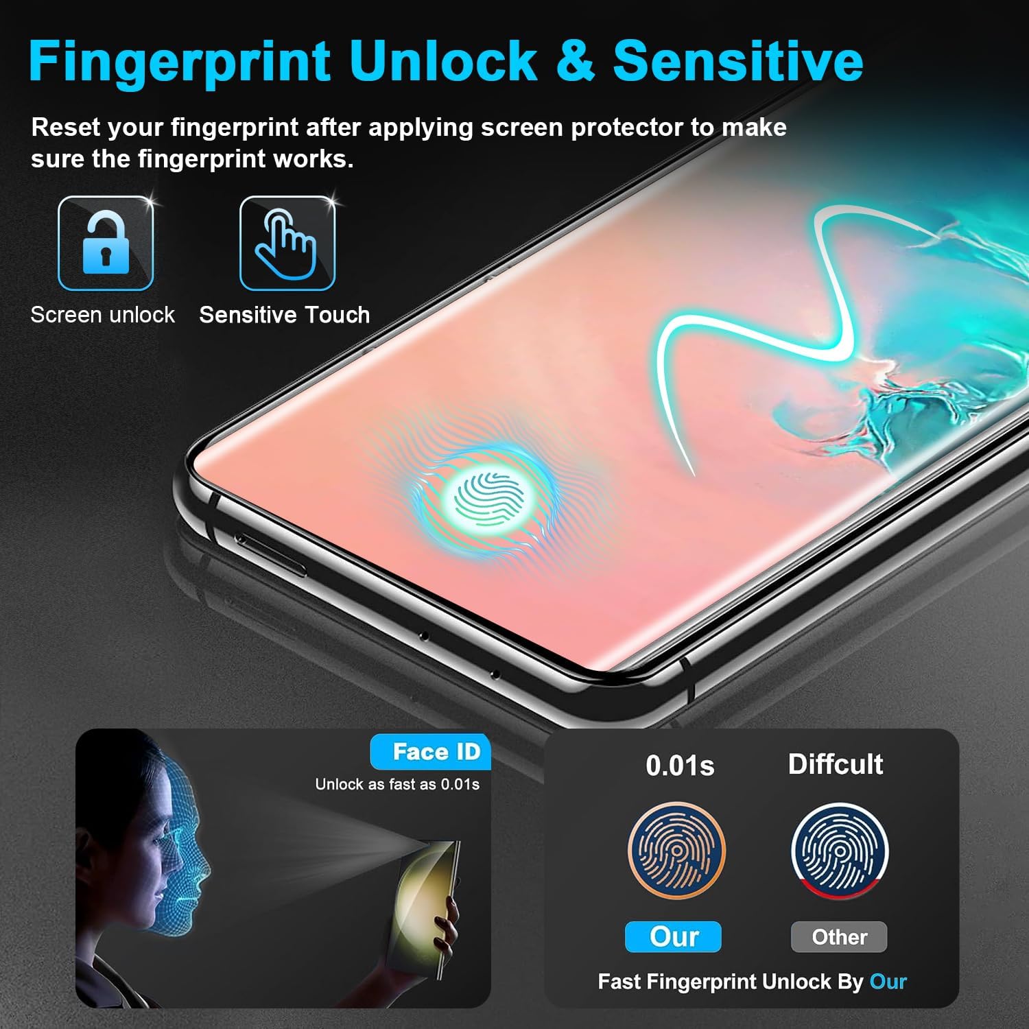Detalle de Samsung Screen Protector 3-Pack
