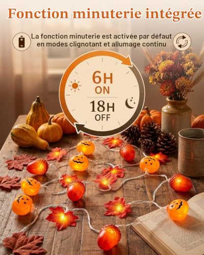 Detalle de AdalyRoma guirlande lumineuse 3 m
