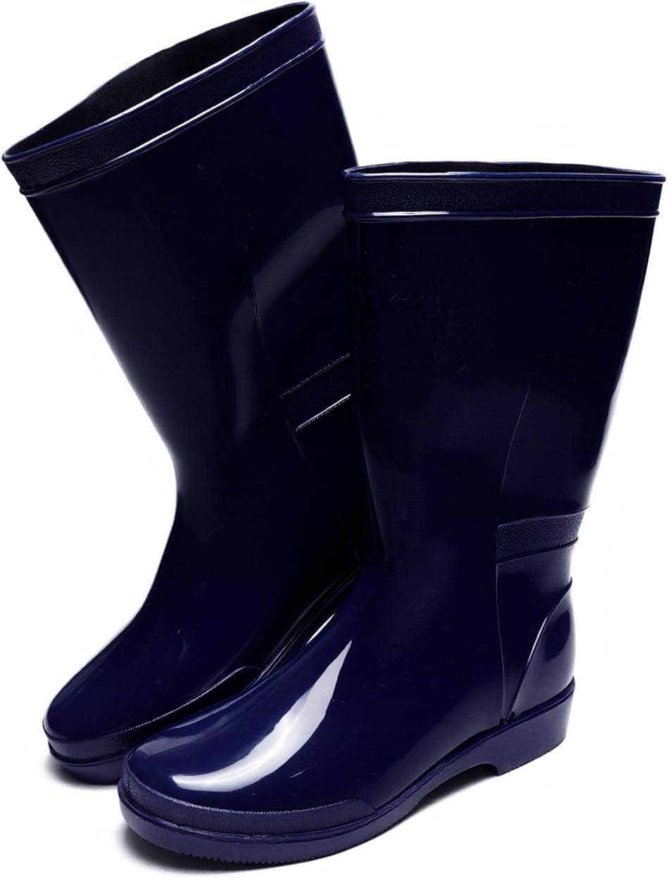 Detalle 2 de JOMIX regenlaarzen voor dames, hoge pvc-laarzen met antislipzool