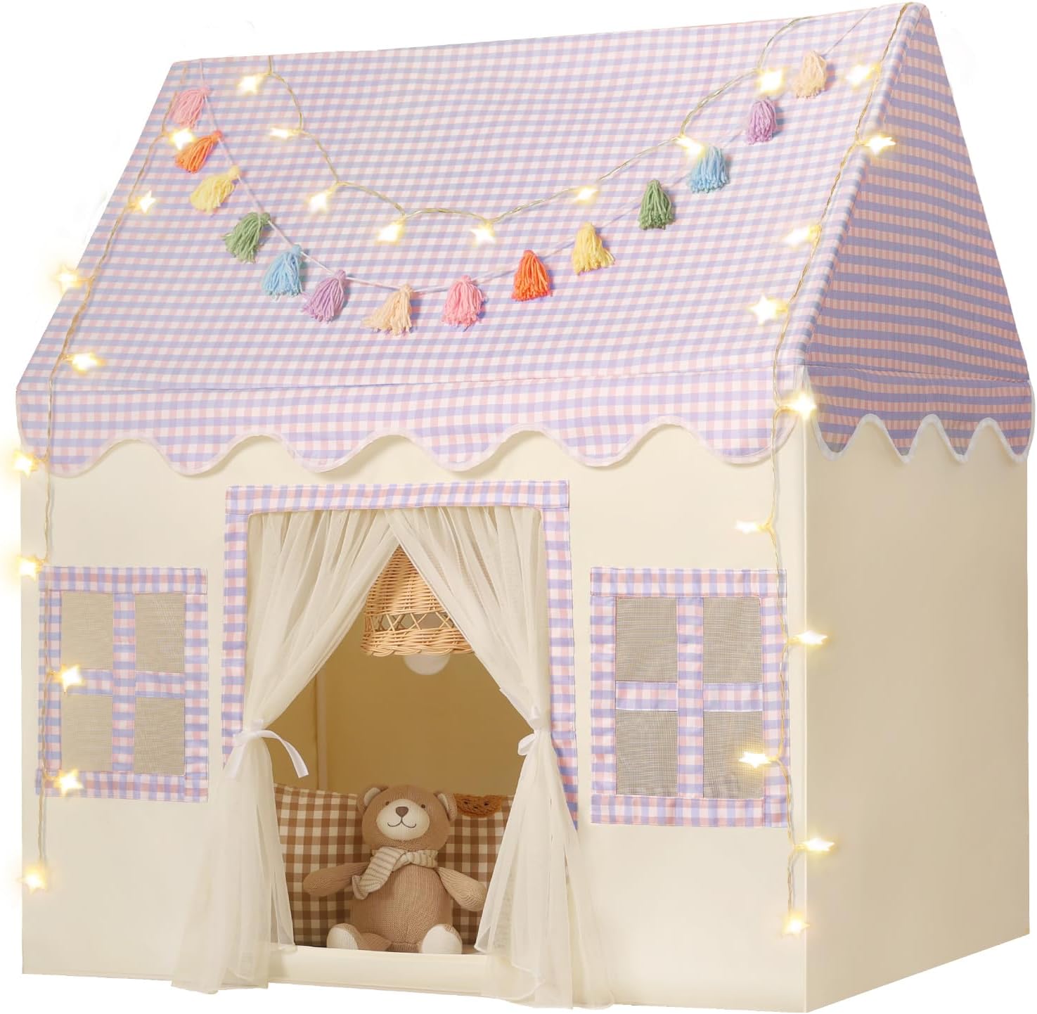 Thumbnail 6 de Senodeer Kids Play Tent with Star Lights 🎪