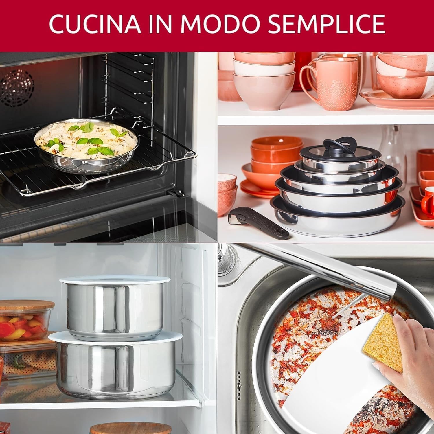 Thumbnail 3 de Lagostina Ingenio Inox 20 pezzi set pentole
