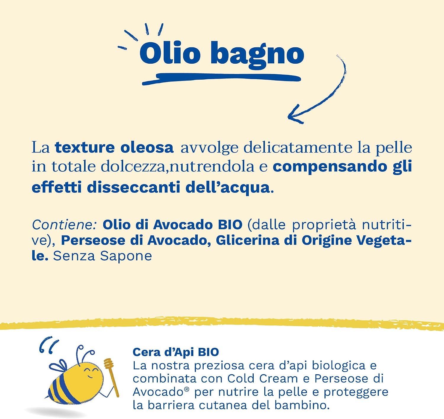 Thumbnail 4 de Mustela Olio Bagno Detergente con Perseose di Avocado BIO – Corpo e Capelli, Neonati e Tutta la Famiglia, 500 ml